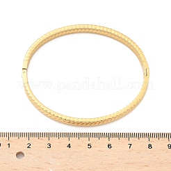 304 Stainless Steel Bangles for Women&nbsp;AJEW-P127-07G
