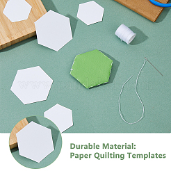 200Pcs 2 Style Paper Quilting Templates&nbsp;DIY-DC0002-71
