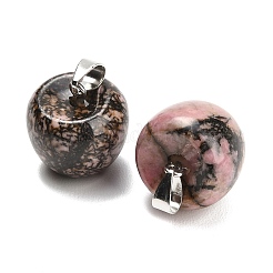 Natural Rhodonite Pendants&nbsp;GG-K002-15K