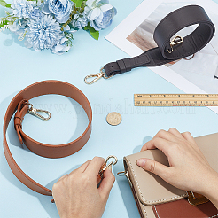 2Pcs 2 Colors PU Leather Bag Handles&nbsp;DIY-CL0001-52