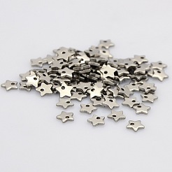 Tarnish Resistant Star 304 Stainless Steel Charms&nbsp;STAS-N025-14
