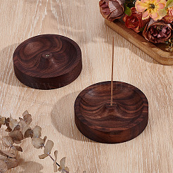 Wood Incense Burners Holder&nbsp;AJEW-WH0696-785