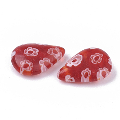 Handmade Millefiori Glass Charms&nbsp;LK-T001-03
