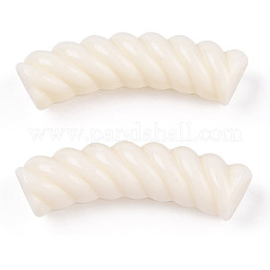 Opaque Sprial Acrylic Beads&nbsp;SACR-ZX010-19A-08