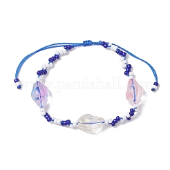 Adjustable Nylon Cord Braided Beads Bracelets&nbsp;BJEW-MZ00169-05