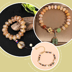 1 Strand Watermelon Stone Glass Beads Strands&nbsp;G-SP0001-13