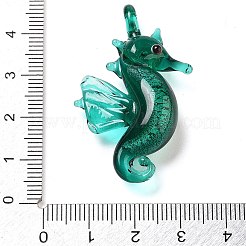 Handmade Lampwork Pendants&nbsp;LAMP-A004-02E