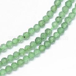 Natural Green Aventurine Bead Strands&nbsp;G-G914-2mm-26