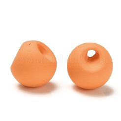 Rubberized Acrylic Beads&nbsp;OACR-G012-05J