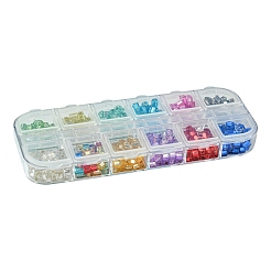 672Pcs 12 Colors Glass Seed Beads&nbsp;SEED-FS0001-24