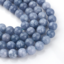 Dyed Natural Quartz Round Bead Strands&nbsp;X-G-R173-8mm-03