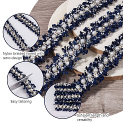 5 Yards Polyester Lace Trim Ribbon for Curtain Sofa Decoration&nbsp;OCOR-CY0001-32A