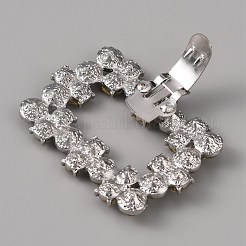 Alloy Crystal Rhinestone Shoe Decoration&nbsp;AJEW-WH0248-224C-P
