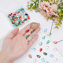 Transparent Czech Glass Beads&nbsp;GLAA-WR0001-03B