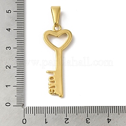 PVD Vacuum Plating 304 Stainless Steel Pendants&nbsp;STAS-B069-07G