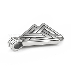 304 Stainless Steel Pendants&nbsp;STAS-G303-42AS