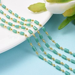3.28 Feet Handmade Glass Beaded Chains&nbsp;X-CHC-F008-B06