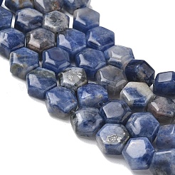 Natural Sodalite Beads Strands&nbsp;G-G463-A10-8x9mm