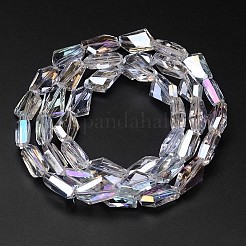 Electroplate Glass Bead Strands&nbsp;EGLA-E034-M