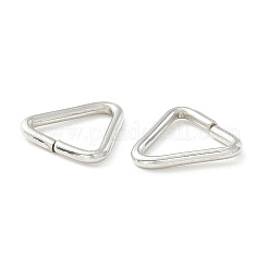 Non-Tarnish 201 Stainless Steel Triangle Linking Ring&nbsp;X-STAS-M294-01P-04