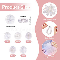 100Pcs 5 Styles Electroplated Glass Bead&nbsp;GLAA-TA0002-95A