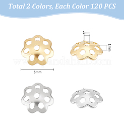 304 Stainless Steel Bead Caps&nbsp;STAS-UN0007-53