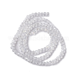 Crystal Glass Rondelle Beads Strands&nbsp;X-EGLA-F049C-03