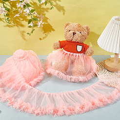 4Yards Polyester Pleated Lace Trim&nbsp;OCOR-PH0007-69A
