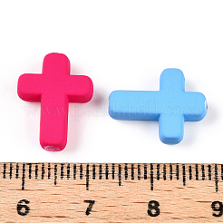 Spray Painted Acrylic Beads&nbsp;ACRP-N003-06