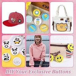 DIY Button Maker Kit&nbsp;DIY-WH0028-06