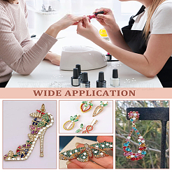 1000Pcs Glass Rhinestone Cabochons&nbsp;DIY-LP0002-52D