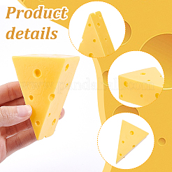 2Pcs 2 Styles Resin Cheese Display Decorations&nbsp;DJEW-GA0001-86