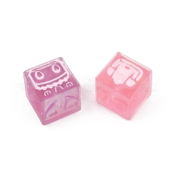 Transparent Resin Enamel Beads&nbsp;RESI-L047-17