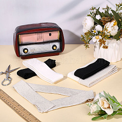 Cotton Elastic Ribbing Fabric for Cuffs&nbsp;DIY-WH0308-804C