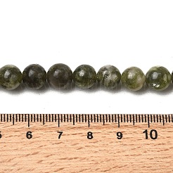 Natural Green Lepidolite Beads Strands&nbsp;G-K350-C01-8mm