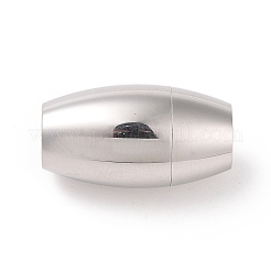 Tarnish Resistant 304 Stainless Steel Magnetic Clasps with Glue-in Ends&nbsp;STAS-E006-9