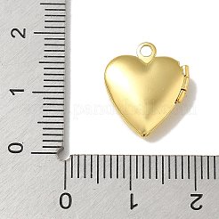 Brass Locket Pendants&nbsp;KK-Q019-03G