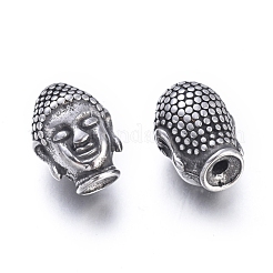 Buddhist 304 Stainless Steel Beads&nbsp;STAS-F243-16AS