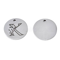 Non-Tarnish 304 Stainless Steel Charms&nbsp;LS-STAS-T059-26P-K