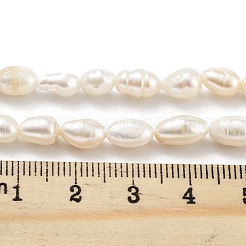 Natural Keshi Pearl Cultured Freshwater Pearl Beads Strands&nbsp;PEAR-P062-34