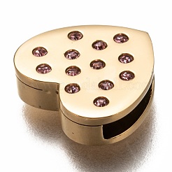 304 Stainless Steel Slide Charms&nbsp;STAS-P270-20G-03