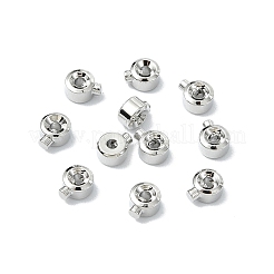 SHEGRACE Brass Crimp Beads&nbsp;XGR0053P-63P
