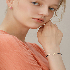 1Pc Adjustable Nylon Cord Slider Bracelets for Women&nbsp;BJEW-LP0001-32C-01