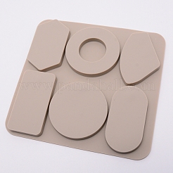 Geometry Silicone Pendant Molds&nbsp;DIY-WH0181-09