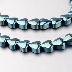 Electroplate Non-magnetic Synthetic Hematite Bead Strands&nbsp;G-F300-22B