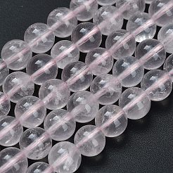 Natural Rose Quartz Beads Strands&nbsp;G-G305-A03-8mm