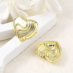 Brass Stud Earrings for Women&nbsp;EJEW-U035-09G
