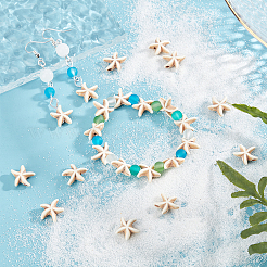 DIY Ocean Themed Stretchy Bracelet Making Kits&nbsp;DIY-SC0014-23