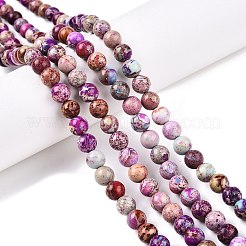 Natural Imperial Jasper Beads Strands&nbsp;G-N342-63I