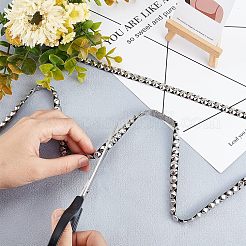2.5 Yards Hot Fix 304 Stainless Steel Spike Stud Nailhead Trim&nbsp;DIY-FG0003-32